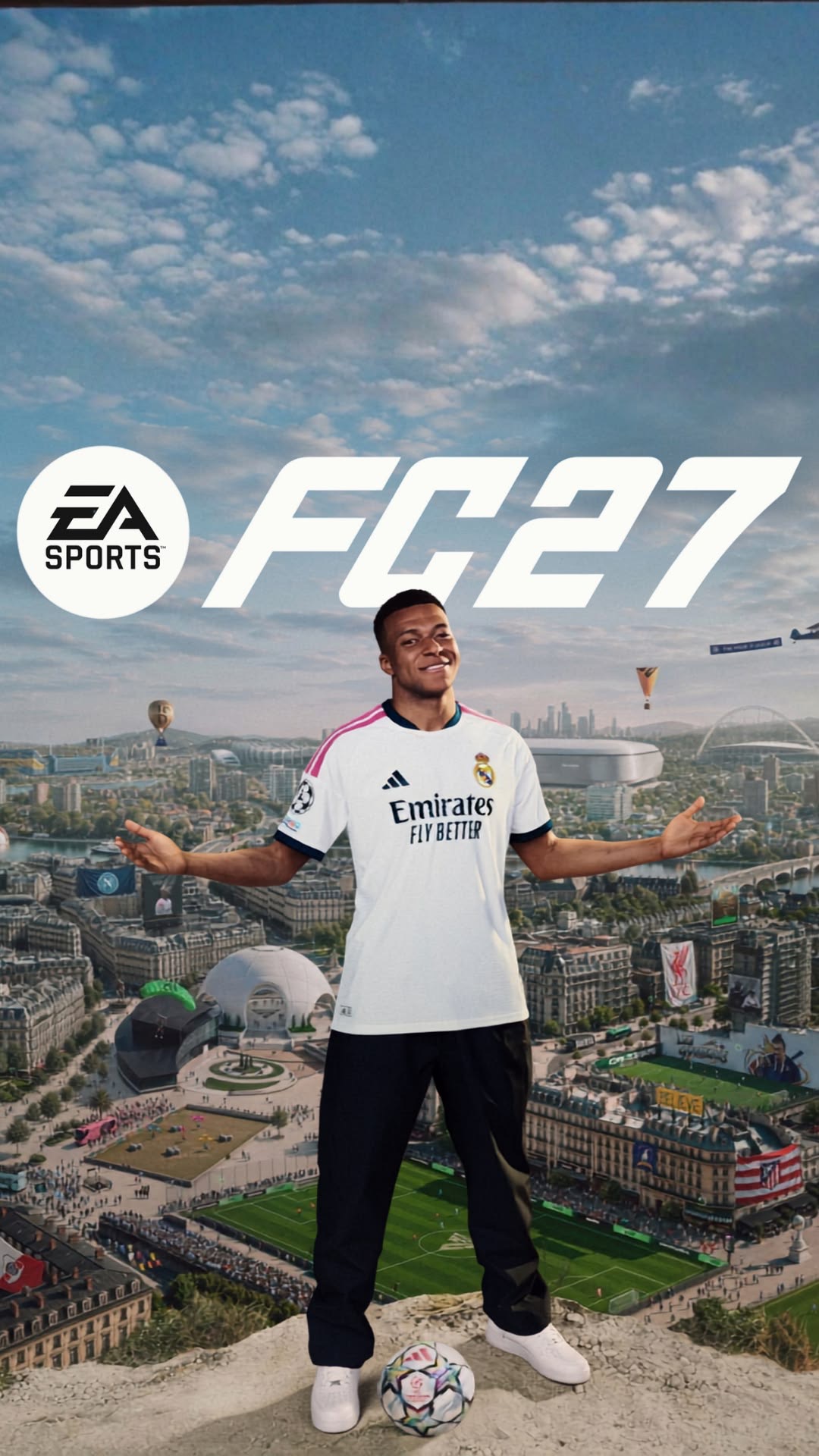 L'affiche EA Sports FC 27 avec Kylian Mbappé