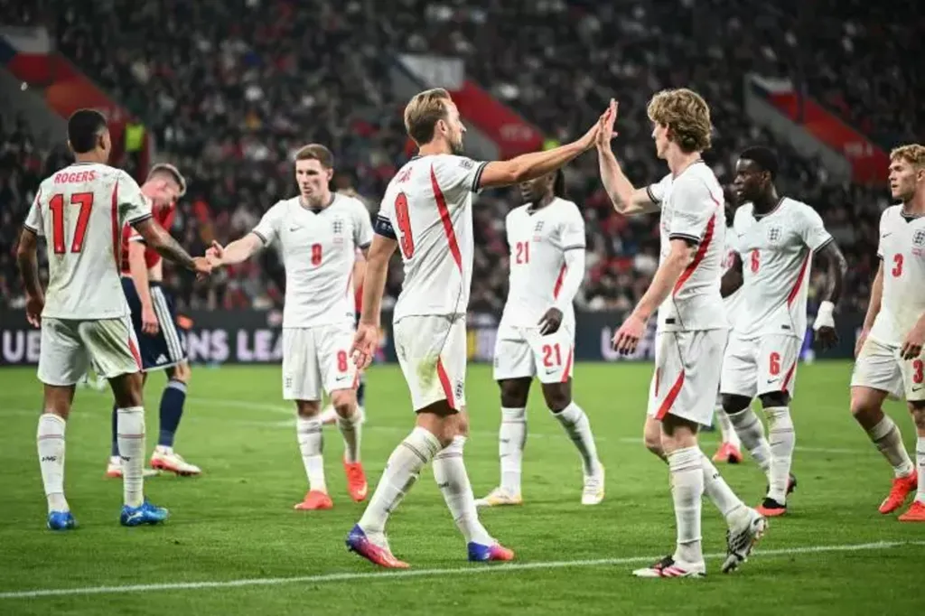 Harry Kane marque encore et relance l'Angleterre