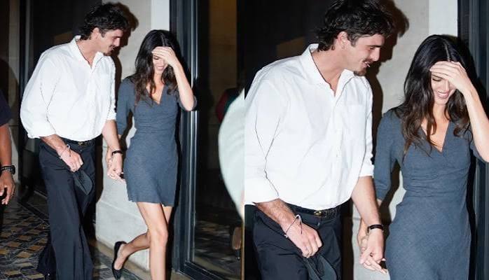 Jacob Elordi confronte des paparazzis aux côtés de Kendall Jenner à Paris
