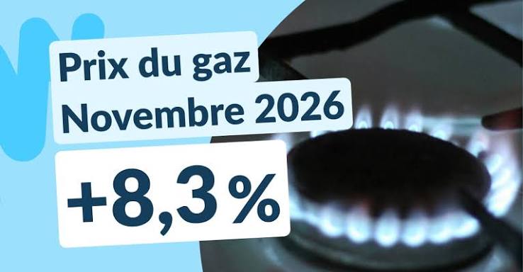 Gaz : le prix repère augmentera de 6,6 % en moyenne au 1er novembre
